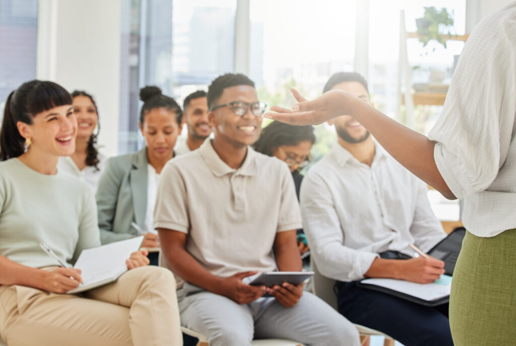 Leadership training seminar for students