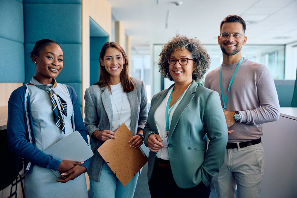 A direct marketing recruitment and HR team
